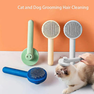 Pet Comb One-click Hair Removal Comb - Pet Dreamworld