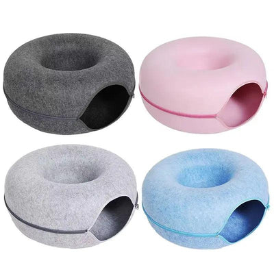 CozyCat Donut Bed - Pet Dreamworld