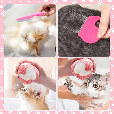 Full Cat Grooming Set - Pet Dreamworld