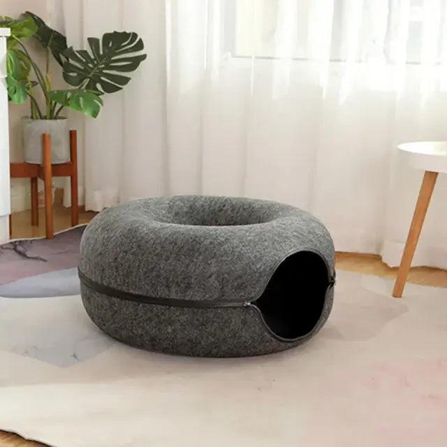 CozyCat Donut Bed - Pet Dreamworld