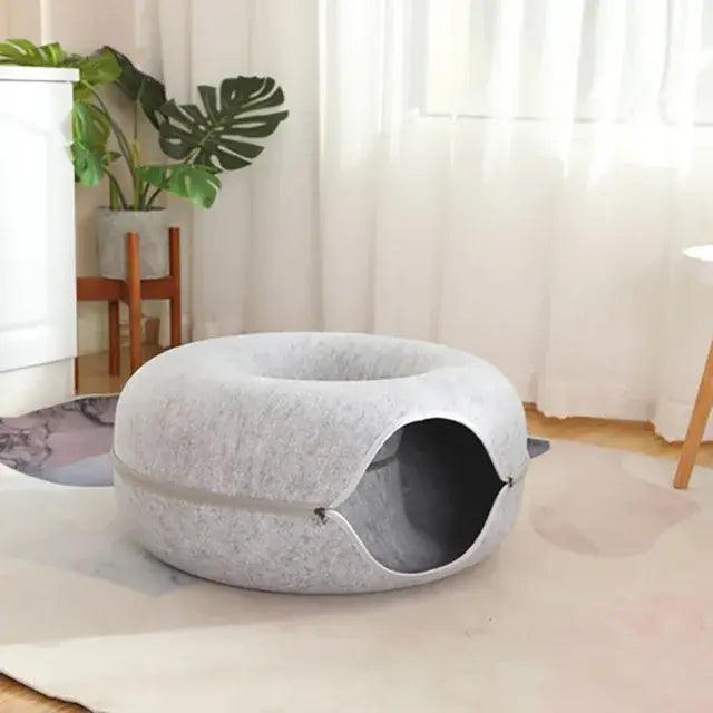 CozyCat Donut Bed - Pet Dreamworld